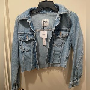 Zara The Denver Cropped Jacket